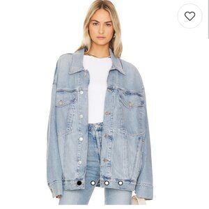 AGOLDE Wayne Vintage Jacket in Resent